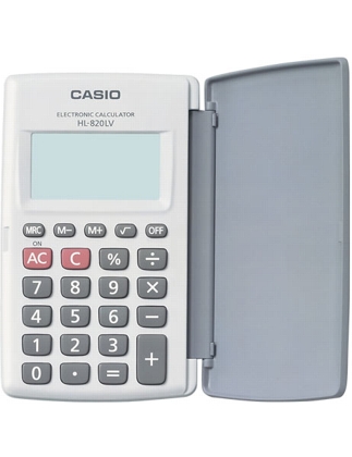 เครื่องคิดเลข คาสิโอ / Casio รุ่น HL-820LV