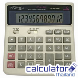 เครื่องคิดเลข ฟูจิเทล / Fujitel รุ่น FC-819N