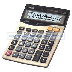เครื่องคิดเลข คาสิโอ / Casio รุ่น DJ-220