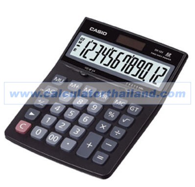 เครื่องคิดเลข คาสิโอ / Casio รุ่น DX-12V