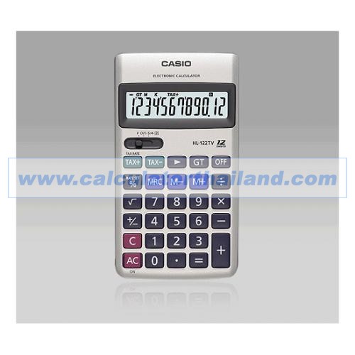 เครื่องคิดเลข คาสิโอ / Casio รุ่น HL-122TV